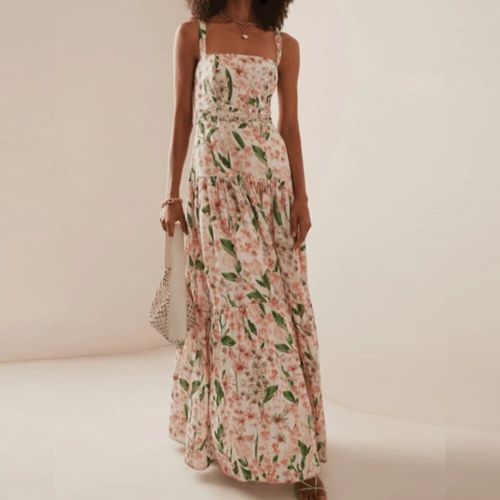 Agua by Agua Bendita Floral Print Maxi Dress - Picture 3 of 13
